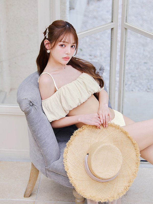 モデル：ちぃぽぽ　身長158cm　着用サイズ：Sサイズ