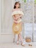 モデル：ちぃぽぽ　身長158cm　着用サイズ：Sサイズ