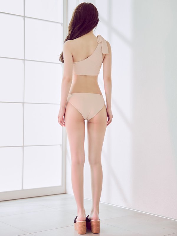 画像19: 【即日発送】【ビキニ】【水着】ワンショルリボンビキニ 2点セット [YMT]