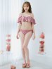 画像6: 【予約 / 6月下旬発送予定】【ビキニ】【水着】ビジューオフショルダーフリルビキニ 2点セット[YMT]