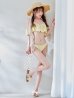 画像8: 【予約 / 6月下旬発送予定】【ビキニ】【水着】ビジューオフショルダーフリルビキニ 2点セット[YMT]
