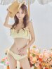 画像3: 【一部予約 / 7月下旬発送予定】【ビキニ】【水着】サイドリボンビジュースタッズビキニ 2点セット [YMT]