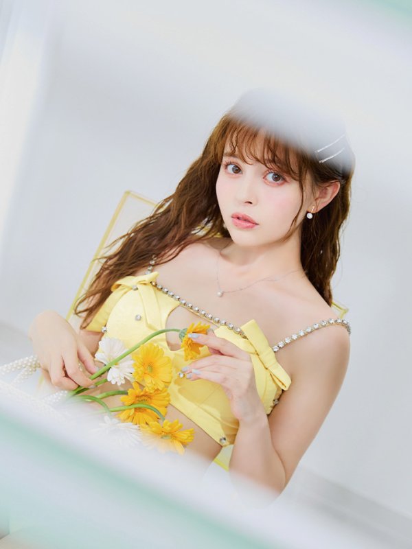 画像14: 【即日発送】【ビキニ】【水着】サイドリボンビジュースタッズビキニ 2点セット [YMT]