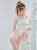 画像5: 【ノベルティ対象】【予約 / 6月中旬発送予定】【ビキニ】【水着】ドットチュールペプラムフリルビキニ 2点セット [YMT]