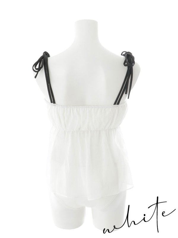 画像20: 【即日発送】【ビキニ】【水着】リボンストラップガーリービキニ   2点セット[YMT]