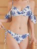 画像25: 【ビキニ】【水着】オフショル花柄リゾートビキニ 2点セット [FB01]【予約 / 6月中旬発送予定】 (25)