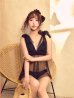 ブラック　モデル：三上悠亜　身長：159cm　着用サイズ：Sサイズ