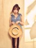 ブルー　モデル：三上悠亜　身長：159cm　着用サイズ：Sサイズ
