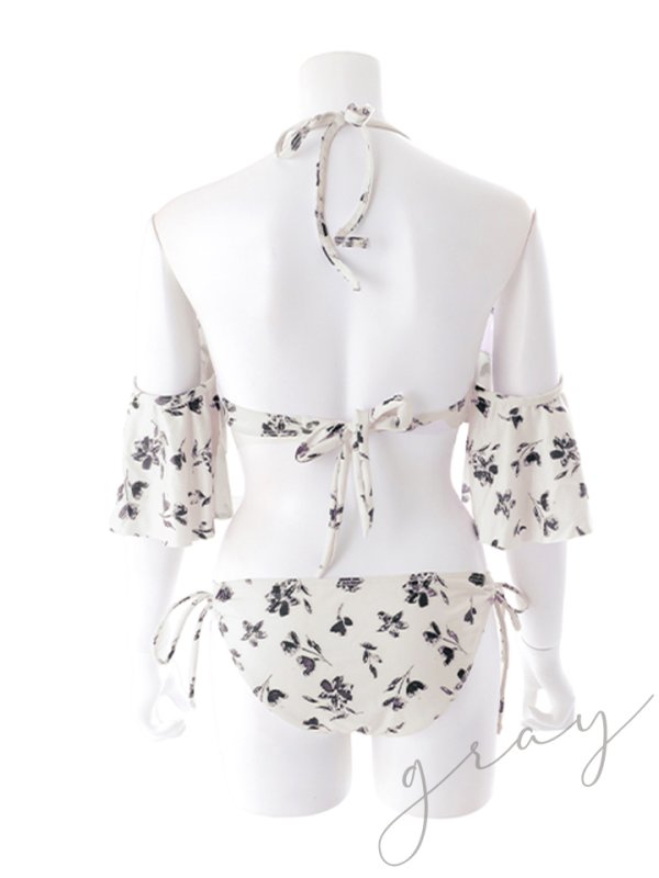 画像22: 【ビキニ】【水着】小花柄オフショルビキニ[FB01]【予約 / 6月上旬発送予定】