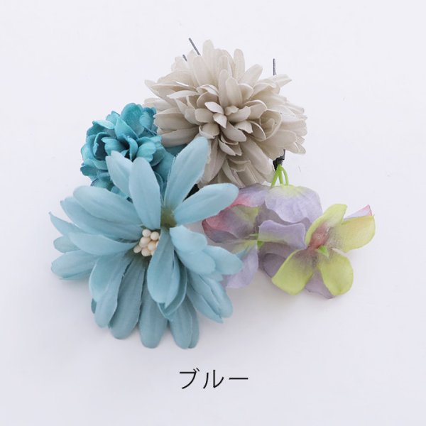 画像4: フラワーコサージュ【3カラー】[HC02]