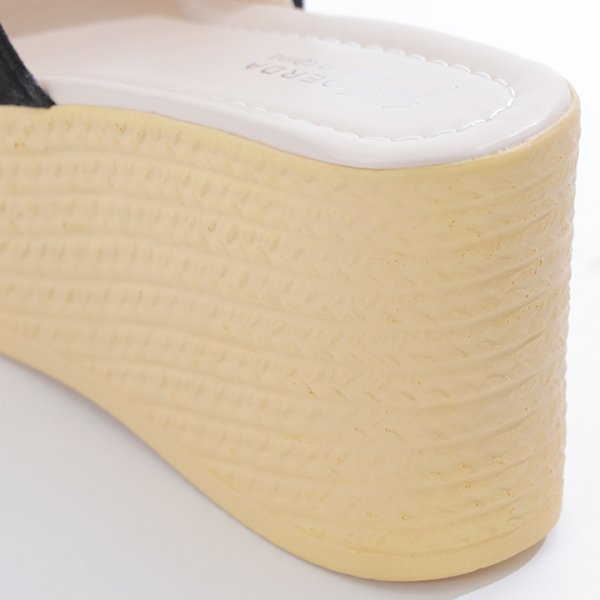 画像18: 【即日発送】【水着小物：ビーチサンダル】シンプルウェッジサンダル[YMT]