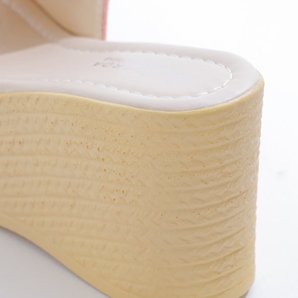 画像8: 【即日発送】【水着小物：ビーチサンダル】シンプルウェッジサンダル[YMT]