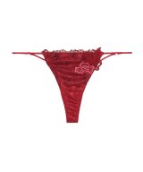 【RAVIJOUR/ラヴィジュール】フェザーセレステ エンブロイダリーレース Tバック / ランジェリー / セクシーランジェリー / 下着【OF08】