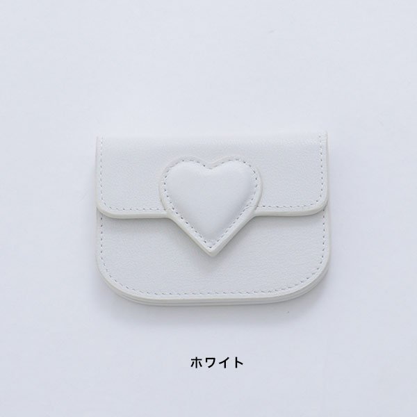 画像3: 【雑貨：名刺入れ】ハートレザーカードホルダー【4カラー】[OF03] 