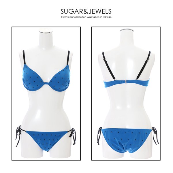 画像6: 【即日発送】【水着】杉原杏璃プロデュース / ANDIPTER（アンディプター）【1カラー】スパンコールブルービキニ[YMT]