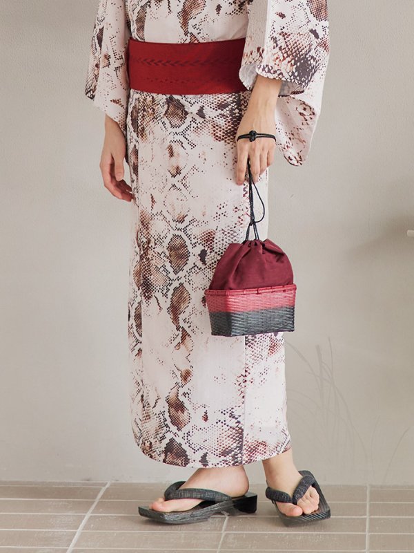 画像15: 【即日発送！】【メンズ浴衣】パイソン柄浴衣【浴衣３点セット 浴衣/帯/下駄】[YMT]