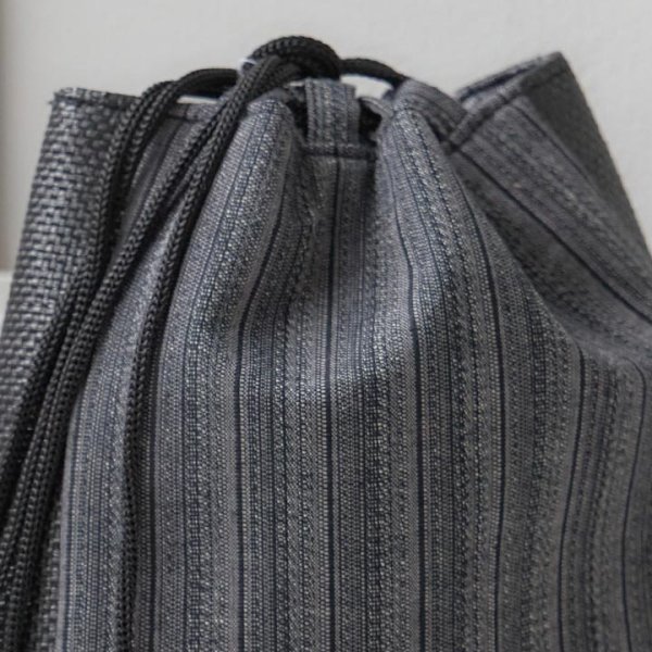 画像3: 【即日発送】【浴衣小物/メンズバッグ】縞模様信玄袋【1カラー】[OF04]