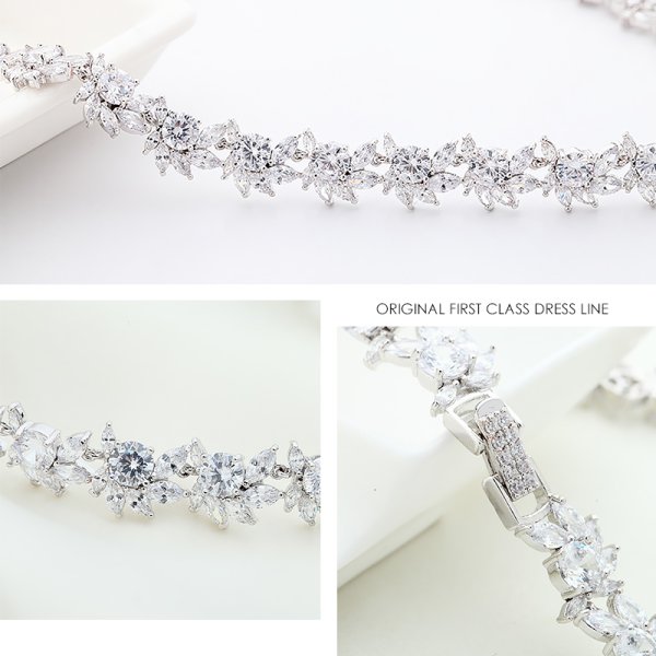 画像7: 【アクセサリー:ネックレス】【Angel R/エンジェルアール】ラグジュアリーストーンネックレス&ピアスセット【OF02C-U】