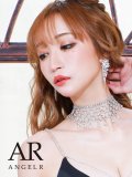 【アクセサリー：ネックレス】【Angel R/エンジェルアール】デザインストーンチョーカーネックレス【OF02】