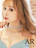 【アクセサリー：ネックレス】【Angel R/エンジェルアール】ボリュームチョーカーダブルチェーンネックレス【OF02】