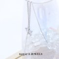 【アクセサリー：ネックレス】シルバーバタフライモチーフネックレス【1カラー】[OF08] NE306