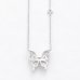 画像4: 【JEWELS/アクセサリー：ネックレス】バタフライビジューネックレス【1カラー】[OF02] (4)
