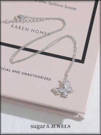 【アクセサリー：ネックレス】バタフライモチーフネックレス【1カラー】[OF02] 【YN】