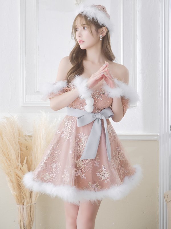 画像4: 【ノベルティ対象】SALE!桜咲乃愛ちゃんコラボ☆ピンクフェアリーフレアサンタ【sugar nine サンタコス 7点セット】【S-Mサイズ/1カラー】[YMT]