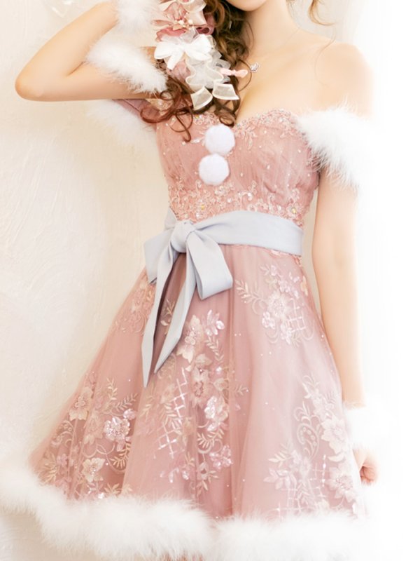 画像5: 【ノベルティ対象】SALE!桜咲乃愛ちゃんコラボ☆ピンクフェアリーフレアサンタ【sugar nine サンタコス 7点セット】【S-Mサイズ/1カラー】[YMT]