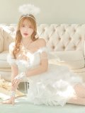 【即日発送】桜咲乃愛ちゃんコラボ2WAY天使＆バニーコスプレ【コスプレ豪華10点セット】【S-Lサイズ】[HC02-H]