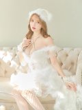 即日発送!桜咲乃愛ちゃんコラボ2WAY天使コスプレ【サンタ豪華10点セット】【S-Lサイズ】[YMT]