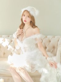即日発送!桜咲乃愛ちゃんコラボ2WAY天使コスプレ【サンタ豪華10点セット】【S-Lサイズ】[HC]