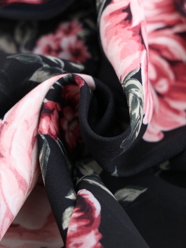 画像20: SALE!【高級ドレスanが特別価格!】花柄フリルレースドレス/透け/胸元隠し/ミニドレス/キャバドレス【S-Mサイズ/3カラー】[HC02-U] 【AOC】