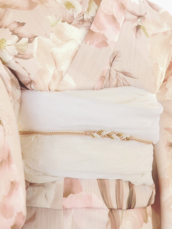 画像18: 【即日発送！】くすみピンクスウィート浴衣  【浴衣３点セット 浴衣/帯/下駄】[YMT]