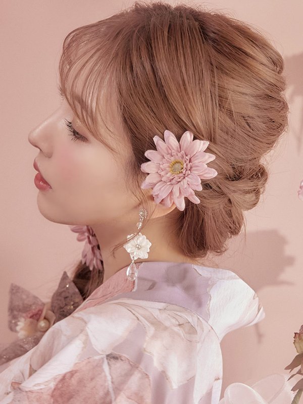 画像6: 【即日発送】【浴衣】大人スウィートフラワー薔薇ローズ浴衣【浴衣３点セット浴衣/帯/下駄】[YMT]