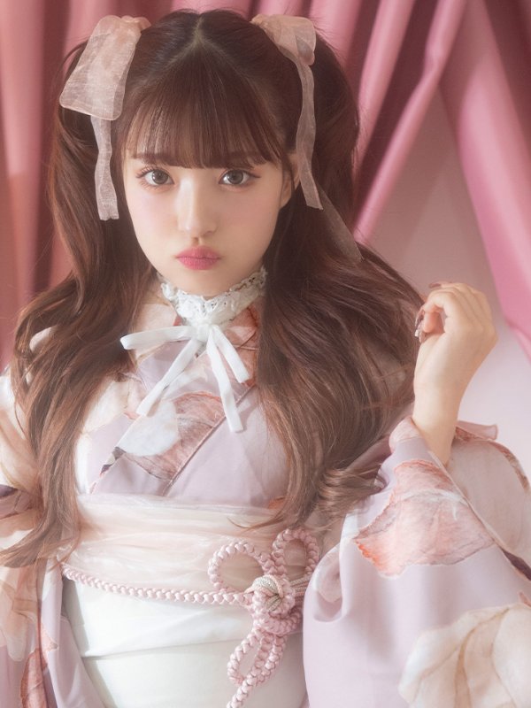 画像14: 【即日発送】【浴衣】大人スウィートフラワー 薔薇 ローズ 浴衣  【浴衣３点セット 浴衣/帯/下駄】[YMT]