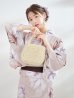 画像2: 【浴衣】ホワイトフラワーブラウン浴衣   OBI-hira-100-ok-2-BRxBE / HIMO-900-yn-7-MOC / YCA74kn-MauvePL / HEKO-800-sb-3-BR / GETA-02-ok-2-IV [YMT] (2)