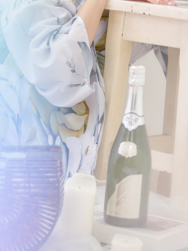 画像11: 【即日発送】イエローフラワーと木蓮浴衣  【浴衣３点セット 浴衣/帯/下駄】[YMT]