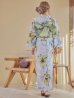 画像8: 【即日発送】イエローフラワーと木蓮浴衣  【浴衣３点セット 浴衣/帯/下駄】OBI-g-500-kj-6-GR/ HIMO-900-yn-3-GYxGD/ YA-944-kj-GR/ HEKO-800-sb-5-W/ GETA-02-ok-2-IV  [YMT]