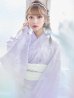 画像12: 【浴衣セール！】【浴衣】ライラックの可憐な花浴衣  【浴衣３点セット 浴衣/帯/下駄】OBI-siwa-200-kj-13-OW/ HIMO-900-yn-4-GYxGY/ YA-1079-kj-6-W/ HEKO-800-sb-5-W/ GETA-02-ok-3-LBL[YMT]