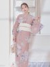 画像15: 大人スウィート/くすみピンク椿浴衣【浴衣３点セット 浴衣/帯/下駄】OBI-siwa-200-kj-13-OW / HIMO-900-yn-8-P / YA-1079-kj-5-W / HEKO-800-sb-5-W / GETA-02-ok-5-P[YMT]