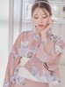 画像21: 大人スウィート/くすみピンク椿浴衣【浴衣３点セット 浴衣/帯/下駄】OBI-siwa-200-kj-13-OW / HIMO-900-yn-8-P / YA-1079-kj-5-W / HEKO-800-sb-5-W / GETA-02-ok-5-P[YMT]