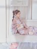 画像26: 大人スウィート/くすみピンク椿浴衣【浴衣３点セット 浴衣/帯/下駄】OBI-siwa-200-kj-13-OW / HIMO-900-yn-8-P / YA-1079-kj-5-W / HEKO-800-sb-5-W / GETA-02-ok-5-P[YMT]