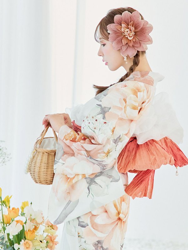 画像14: 【浴衣小物】フラワーコサージュ【2カラー】[HC02]