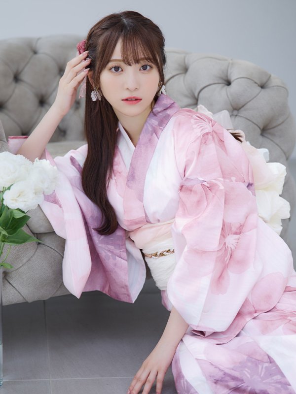 画像14: 【即日発送！】sweetチェリーブロッサム浴衣  【浴衣３点セット 浴衣/帯/下駄】[YMT]