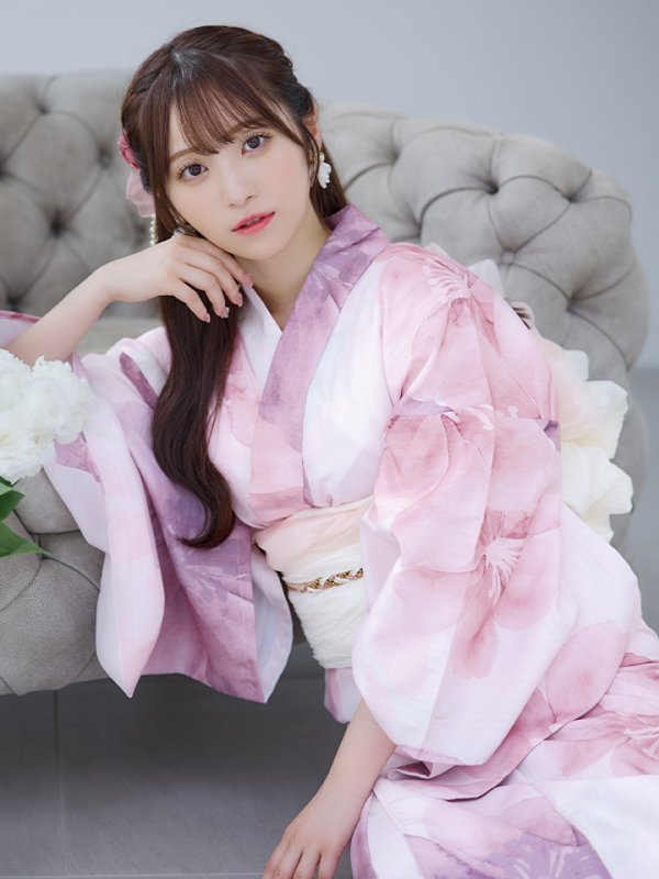 画像15: 【即日発送！】sweetチェリーブロッサム浴衣  【浴衣３点セット 浴衣/帯/下駄】[YMT]