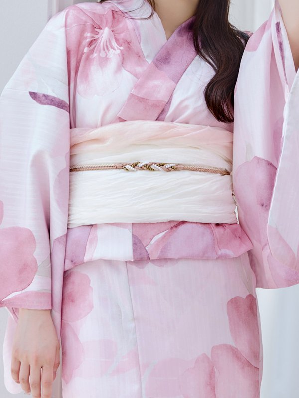 画像17: 【即日発送！】sweetチェリーブロッサム浴衣  【浴衣３点セット 浴衣/帯/下駄】[YMT]