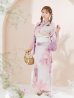 画像14: 【即日発送！】sweetチェリーブロッサム浴衣  【浴衣３点セット 浴衣/帯/下駄】OBI-siwa-200-kj-13-OW / HIMO-900-yn-8-P / HEKO-800-sb-4-P / YA-943-kj-BAKEDP /YA-935-wk-P / GETA-01-kj-7-P/  [YMT]