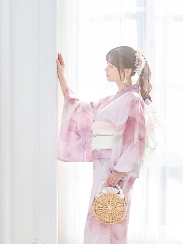 画像16: 【即日発送】sweetチェリーブロッサム浴衣  【浴衣３点セット 浴衣/帯/下駄】[YMT]