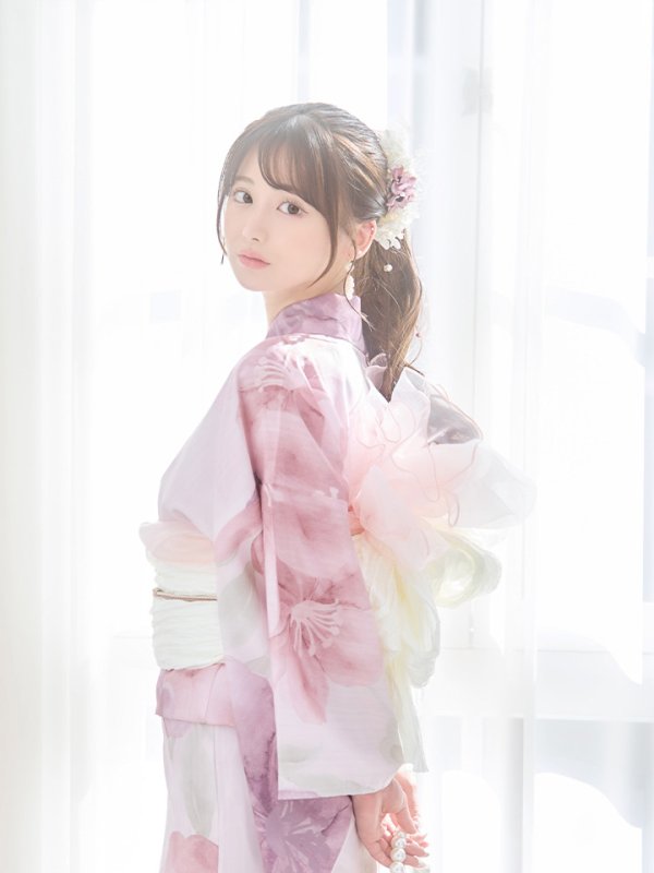 画像17: 【即日発送】sweetチェリーブロッサム浴衣  【浴衣３点セット 浴衣/帯/下駄】[YMT]